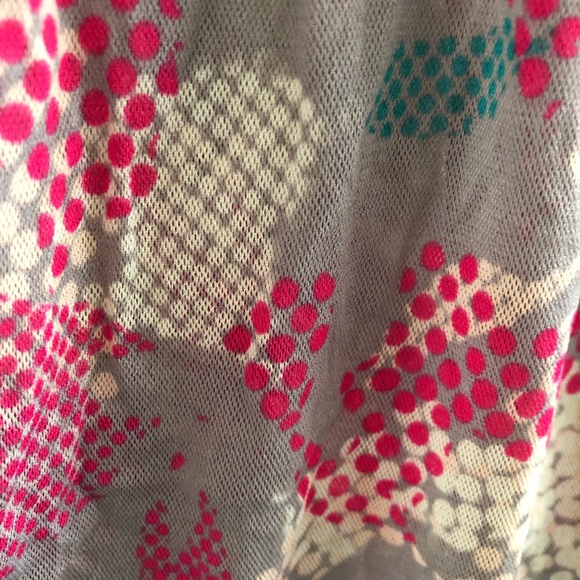 NWOT DKNY Jeans Ruched Square Neck Printed Dress - Picture 4 of 6